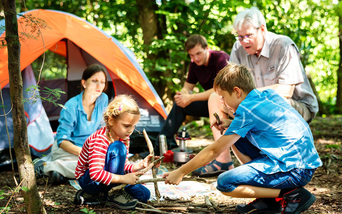 10 Ideas for Making Great Memories with your Grandchildren while Camping
