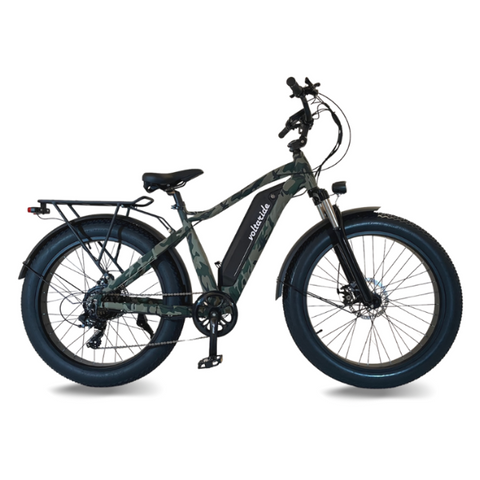 Voltaride Terra All Terrain 750W Fat Tire Electric Bike Camo