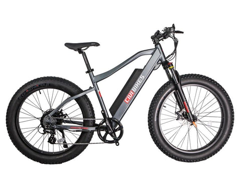 CiviBikes PREDATOR 500W All Terrain Black Fat Tire Electric Bike 26 Inch