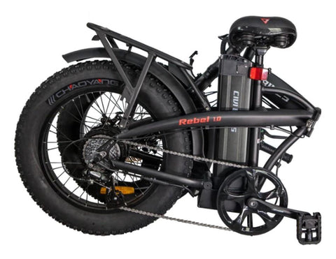 CiviBikes REBEL Foldable Electric Fat Tire Bike Sport