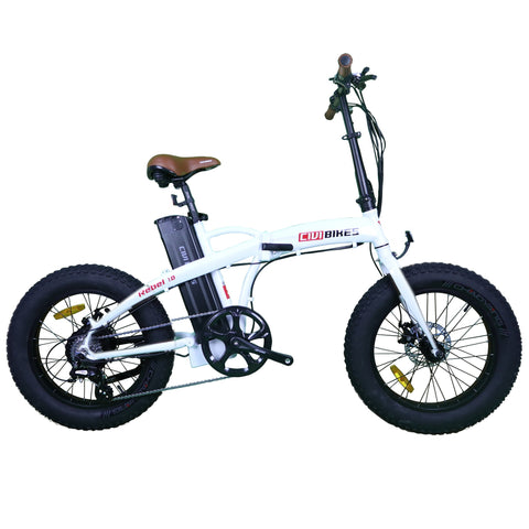 CiviBikes REBEL Foldable Electric Fat Tire Bike Sport