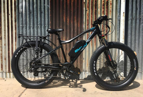 EMOJO Wildcat PRO 750W Fat Tire Electric Mountain Bike with Hydraulic Brakes