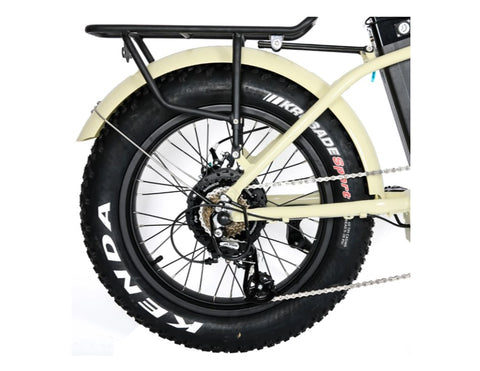 Eunorau 500W Foldable Step-Thru Fat Tire Electric Bike