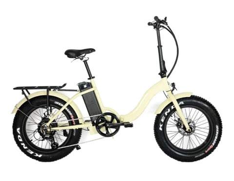 Eunorau 500W Foldable Step-Thru Fat Tire Electric Bike