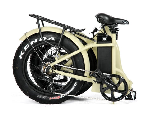 Eunorau 500W Foldable Step-Thru Fat Tire Electric Bike