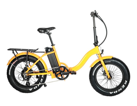 Eunorau 500W Foldable Step-Thru Fat Tire Electric Bike