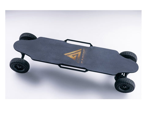 Faboard Black Rover Dual Belt All-Terrain Electric Skateboard