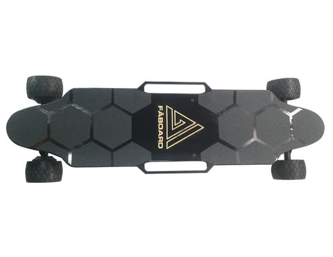 Faboard Black Rover Dual Hub All-Terrain Electric Skateboard