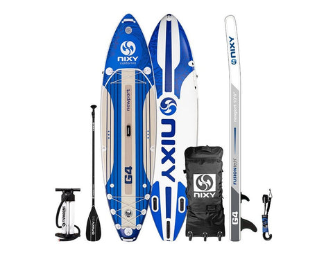 NIXY Newport G4 - 10'6" All Around Inflatable Paddleboard