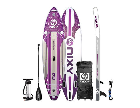 NIXY Newport G4 - 10'6" All Around Inflatable Paddleboard