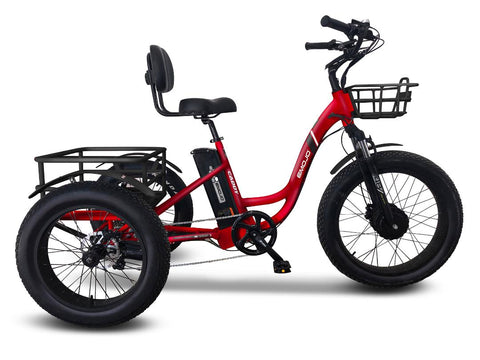 Emojo Caddy Pro Fat Tire Electric Trike