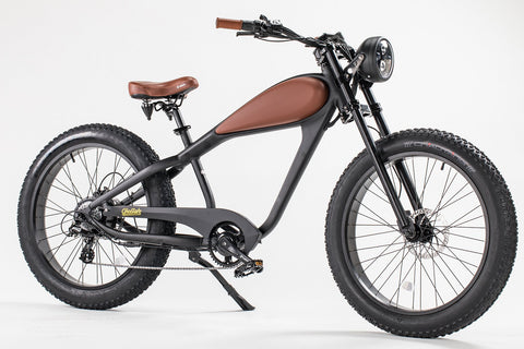 Cheetah Cafe Racer Fat Tire Electric Bike