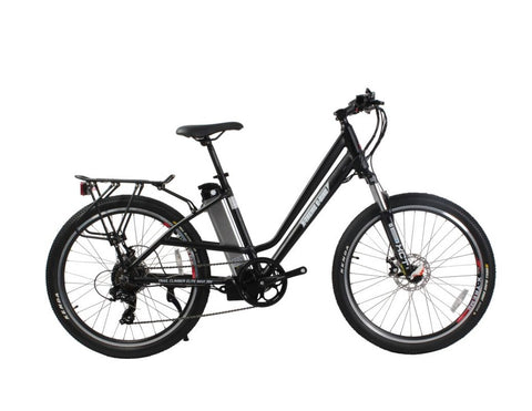 X-Treme 350W 36V Trail Climber Elite Max Step Thru Electric Bike Full Package