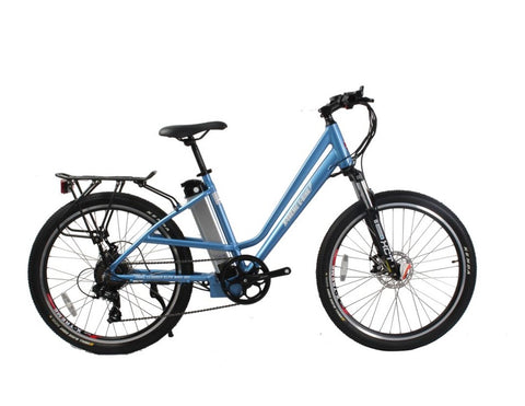 X-Treme 350W 36V Trail Climber Elite Max Step Thru Electric Bike Full Package