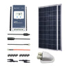 ACOPOWER 200W 12V Poly Solar RV Kit with 30A MPPT Charge Controller