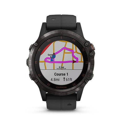 Garmin Fenix 5 Plus Sapphire Edition Multisport GPS Watch