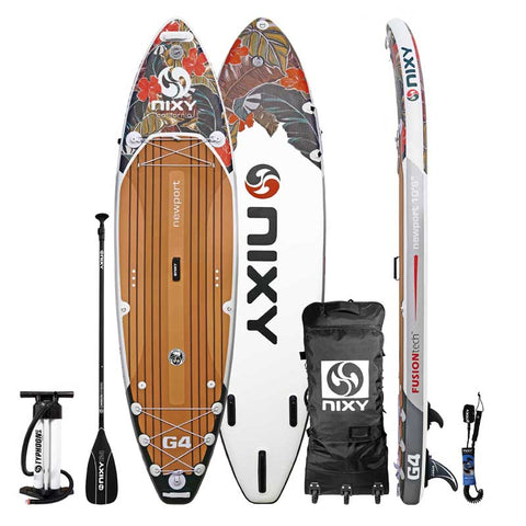 NIXY Newport G4 - 10'6" All Around Inflatable Paddleboard